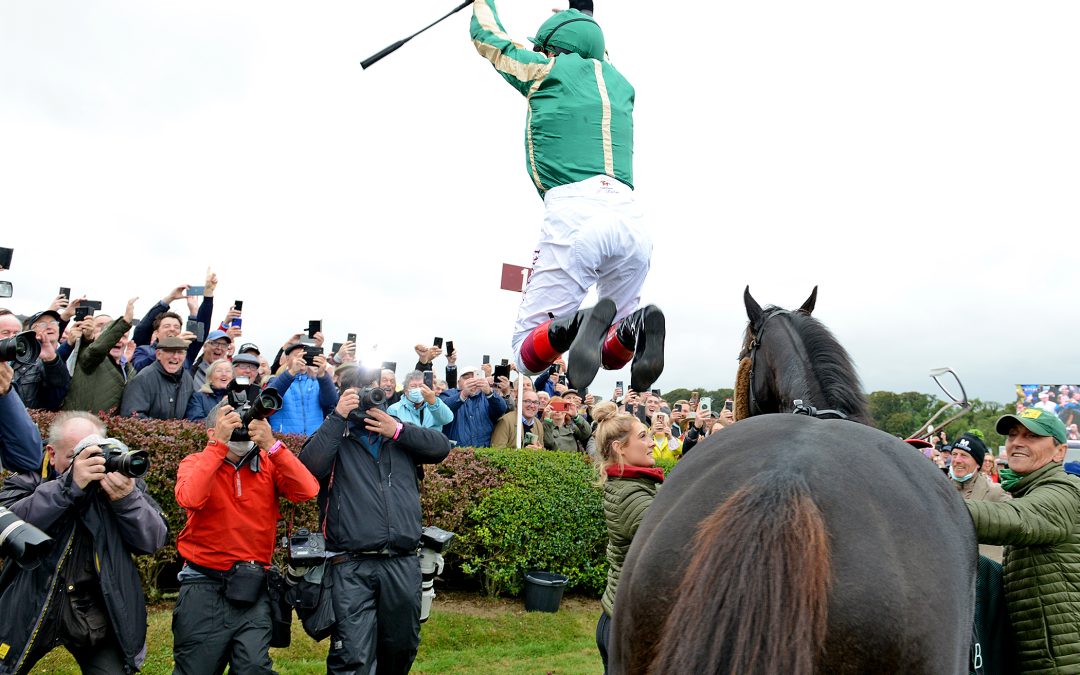 Frankie Dettori rides at Bellewstown