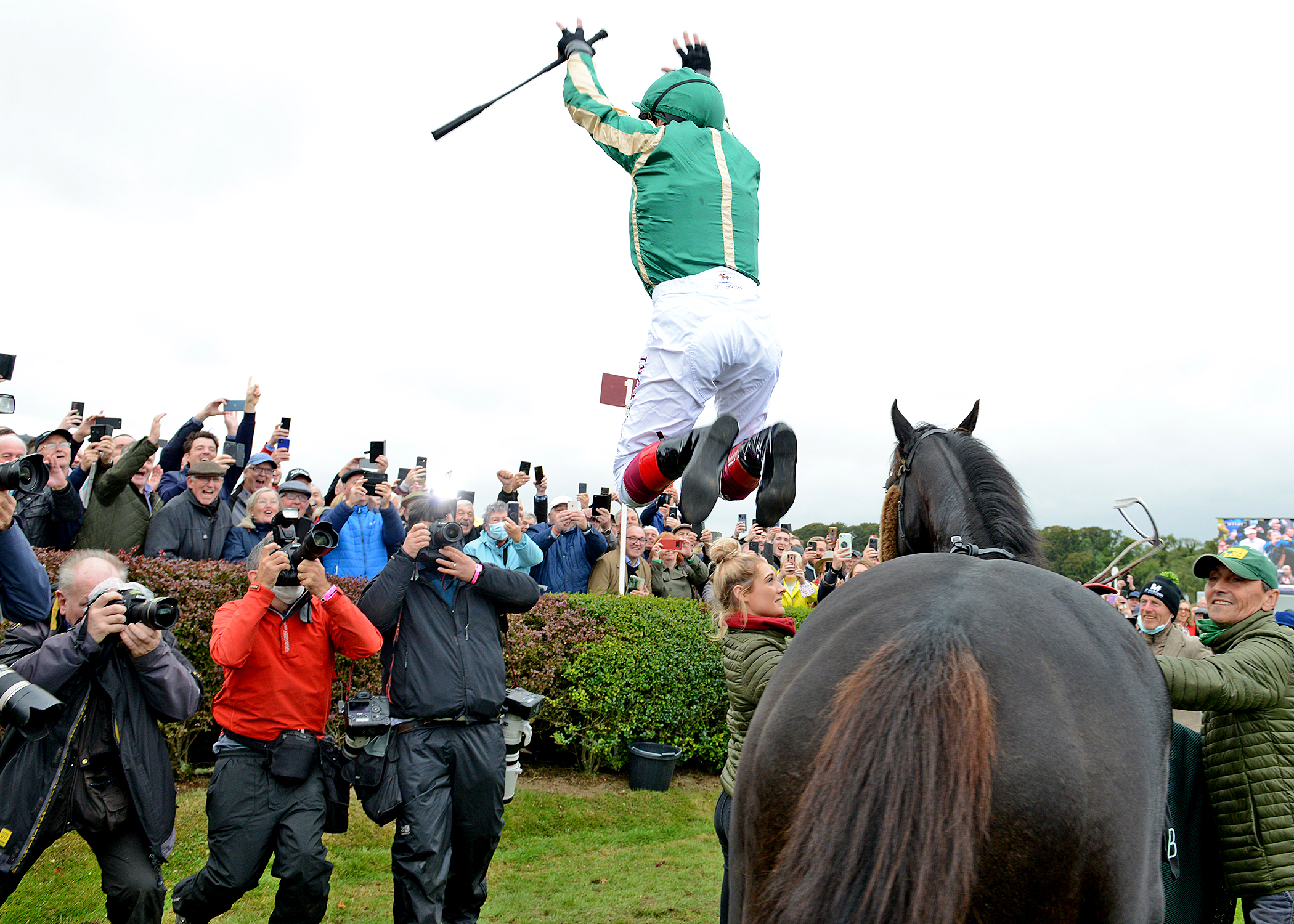 Frankie Dettori rides at Bellewstown